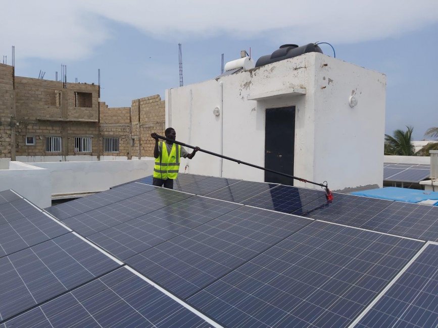 Entretien panneaux solaire par vert-tech