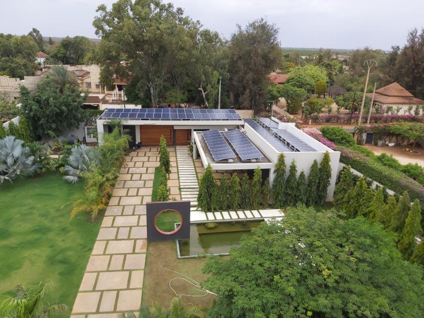 Montage en injection directe '' Zéro Injection '' d'une Villa sur la petite côte avec un champ PV de 30 kwp et 2 onduleurs SMA STP 15 kw