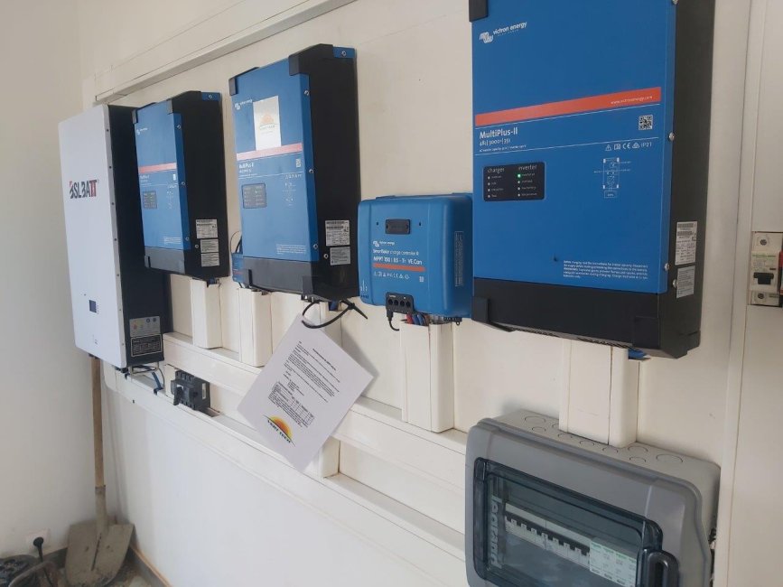 Systéme Solaire Victron Triphasé Lithium BSL La Somone